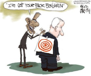 Obama has Netanyahu's back